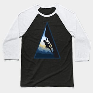 Mountain Climbing Baseball T-Shirt